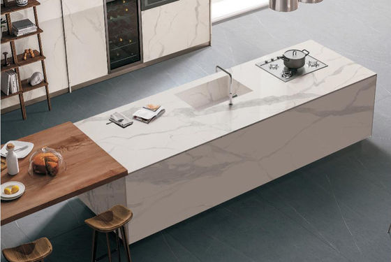 কেনা এএএ হোয়াইট সিন্টার্ড স্টোন স্ল্যাব ১৬০০x৩২০০মিমি ম্যাট সারফেস অনলাইন উত্পাদন