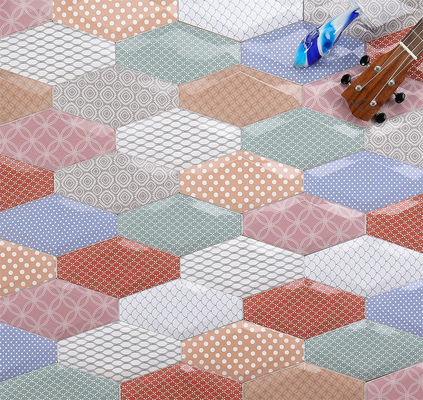 কেনা এএএ গ্রেড ১০x২০সেমি বেভেলড রুটি ওয়াল টাইলস, ইনডোর ব্যবহারের জন্য অনলাইন উত্পাদন