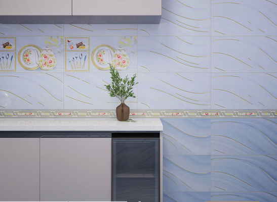 কেনা হালকা নীল সিরামিক ওয়াল টাইল 30x60 সেমি AAA গ্রেড ISO13006 অনলাইন উত্পাদন