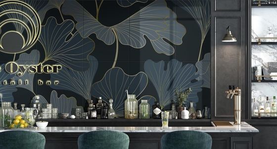 কেনা 400x1200 মিমি পরিধান প্রতিরোধী সবুজ হলুদ পোরসেলান টাইলস AAA গ্রেড অনলাইন উত্পাদন