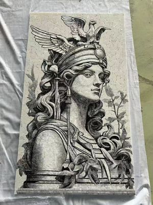 কেনা সাজসজ্জা এবং অভ্যন্তরীণ নকশার জন্য অ্যান্টিব্যাকটেরিয়াল এবং নন-স্লিপ আর্ট মোজাইক ৬টি শৈলী অনলাইন উত্পাদন