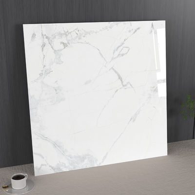 কেনা Carrara Wear-Resistant And Modern Inside Floor 1000x1000mm Glazed Polished Porcelain Tile For Office Decoration অনলাইন উত্পাদন