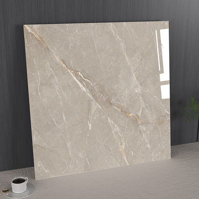 কেনা গ্রে টেকসই 1mx1m ইনডোর মেঝে পোলিশ গ্লাসড পোরসেলান টাইল হোটেলের জন্য অনলাইন উত্পাদন