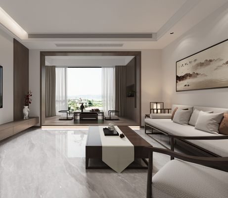 কেনা ধূসর বেলেপাথর ১mx১m আলংকারিক ভিতরের মেঝে পালিশ করা চকচকে চীনামাটির টালি হোটেল এবং প্রকল্পের জন্য অনলাইন উত্পাদন