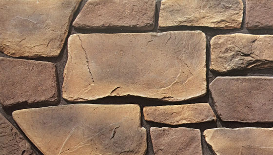 কেনা বাইরের ও অভ্যন্তরীণ দেয়ালের জন্য এএএ গ্রেড সিমেন্ট কালচারড পাথর অনলাইন উত্পাদন