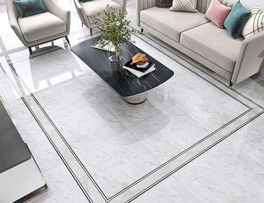 কেনা ৮০০x৮০০মিমি সোনালী গ্ল্যাজড পলিশড চীনামাটির টালি ৩ডি ইনজেক্ট প্রিন্টিং অনলাইন উত্পাদন