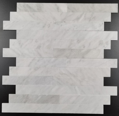 কেনা সূক্ষ্ম কাটিং 300x300mm আলংকারিক মোজাইক টাইলস পিছনে আঠালো অনলাইন উত্পাদন