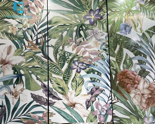 কেনা 60x120cm ফুল সোনার রঙের মেঝে টাইলস বেডরুম শোভাকর চীনামাটির বাসন টাইলস অনলাইন উত্পাদন