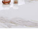 48 কেজি / সিটিএন ক্যালকাটা ক্লে মার্বেল চীনামাটির ফ্লোর টাইলস সোনার লাইনগুলি সাদা 10 মিমি