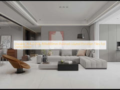 টেকসই ডব্লিউ.এ ০.০৫% ৮০০x৮০০মিমি পলিশ করা গ্লেজড চীনামাটির টালি, বসার ঘরের জন্য