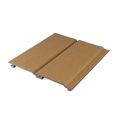 আর্দ্রতা-প্রমাণ 145x20.5mm পার্ক এবং ফ্ল্যাট পৃষ্ঠের জন্য বাইরের মেঝে WPC আচ্ছাদন প্যানেল ভিলা জন্য ওয়াল বোর্ড