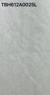 ধূসর পালিশ করা চকচকে টাইলস 600x1200mm কারারা সিরামিক