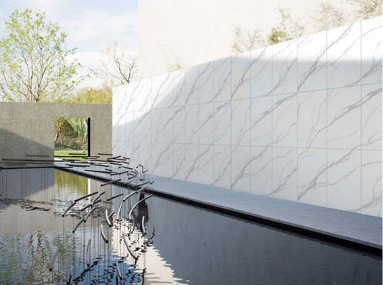 600x1200mm ম্যাট অ্যান্টিক হোয়াইট চীনামাটির পর্দার ওয়াল টাইলস