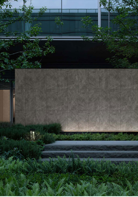 No Fade Gray Matt Antique Finish External Curtain Background Wall Tile 60x120cm টেরেস এবং বিল্ডিংয়ের জন্য