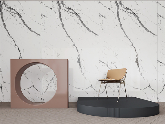 ভিলা ডিজাইনের জন্য 1600x3200 মিমি পোলিশ সিন্টারড স্টোন স্ল্যাব