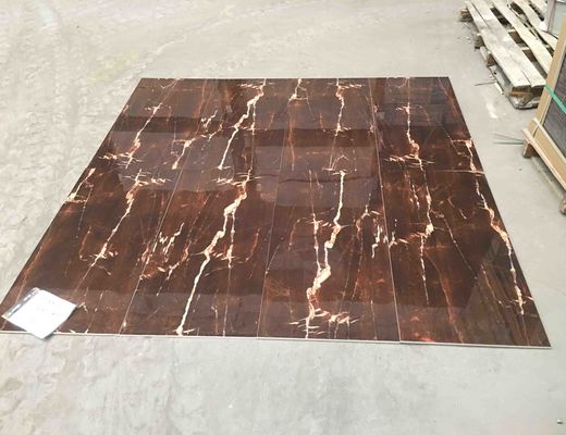 400x800mm গোল্ড লাইন চীনামাটির মেঝে টাইল 9.5mm AAA গ্রেড