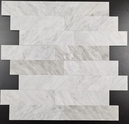 স্পা সেন্টারের জন্য AAA গ্রেড 30x30cm সাদা মোজাইক ওয়াল টাইলস